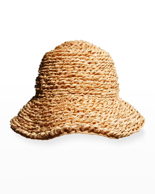 Marchen☆Berry raffia bucket hat Mar Y Sol for EILEEN FISHER Raffia Bucket Hat | EILEEN FISHER