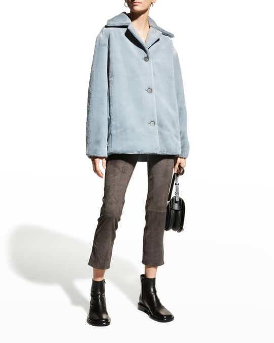 Vince plush jacket store