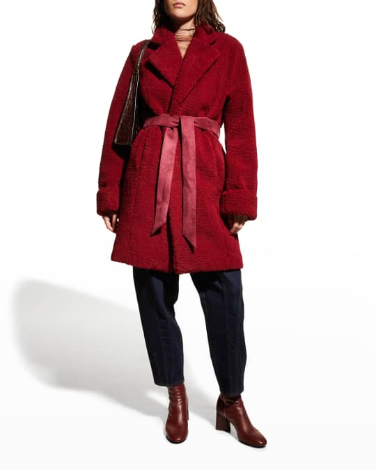 Teddy Cocoon Coat