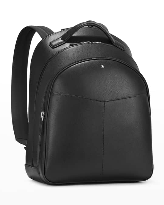MONTBLANC LEATHER MOD. SARTORIAL MEDIUM BACKPACK 3 COMPARTMENTS - 33X40X13 main image 1
