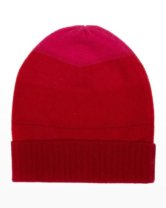 Eugenia Kim Cashmere Wool Alexis Colorblock Ribbed Knit Beanie Brand New Eugenia kim cashmere - Gem main image 3