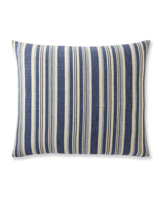 John Robshaw Tata Striped King Euro Sham Neiman Marcus
