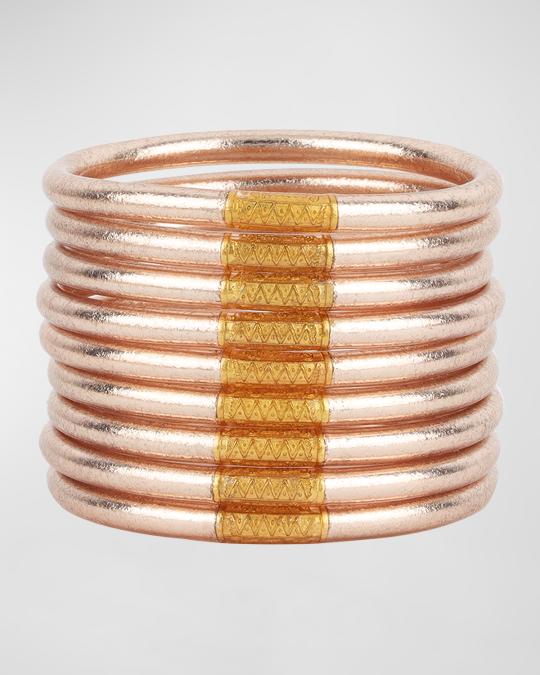 BuDhaGirl All Weather Bangles: Champagne