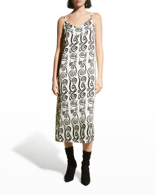astr the label a line midi dress Bellamy Striped Sweetheart A-Line Midi Dress