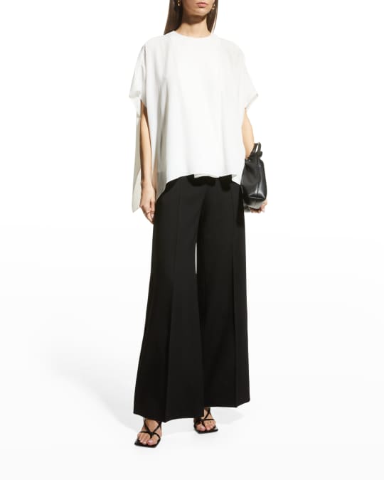 Halston Mia Short Sleeve Top Neiman Marcus