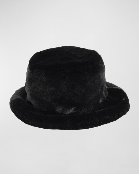 Fabulous Furs Faux-Fur Bucket Hat | Neiman Marcus display picture 1