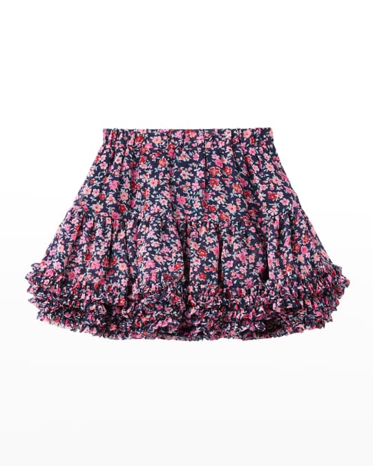 Joules floral skirt online