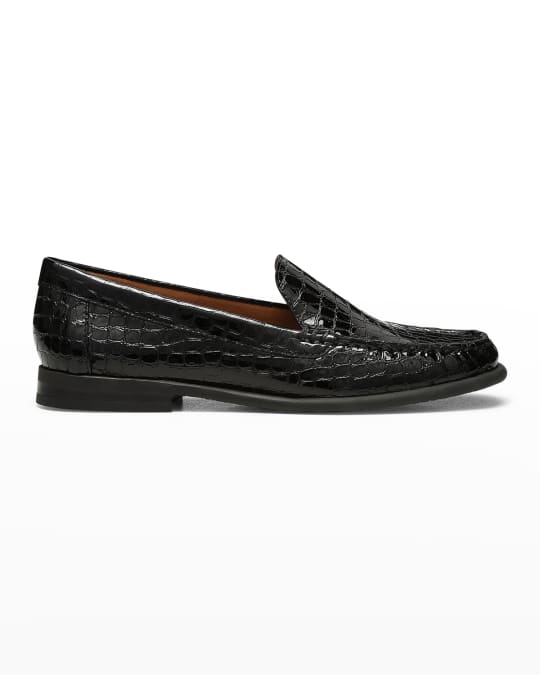 Donald j pliner sales crocodile loafers