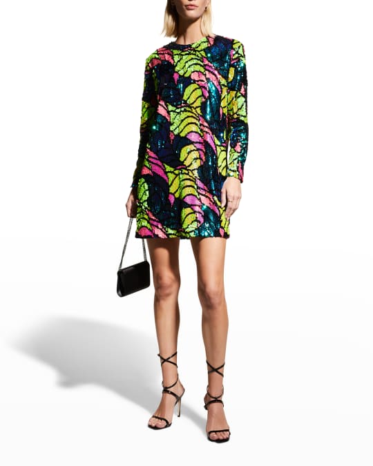 neon shift dress HOT ! Silk Neon Pink Shift Dress Silk Mini Shift Dress In Hot Pink Size
