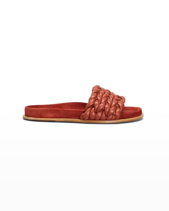 Neiman marcus flat sandals outlet