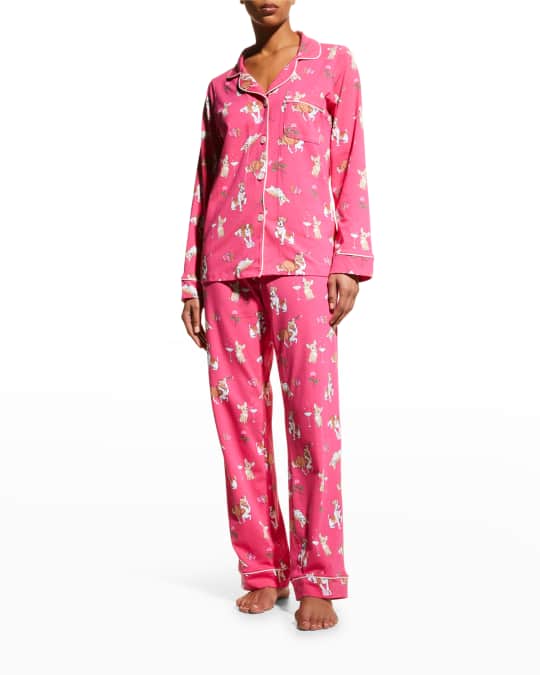 BedHead Pajamas All My Love Organic Cotton Pajama Set Neiman Marcus