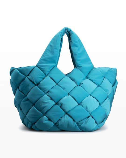 Borsa Intreccio Puffy Nylon Tote Bag