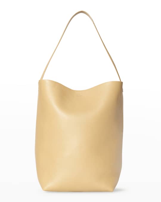 THE ROW Park Large North-South Tote Bag in Suede and Calf Leather