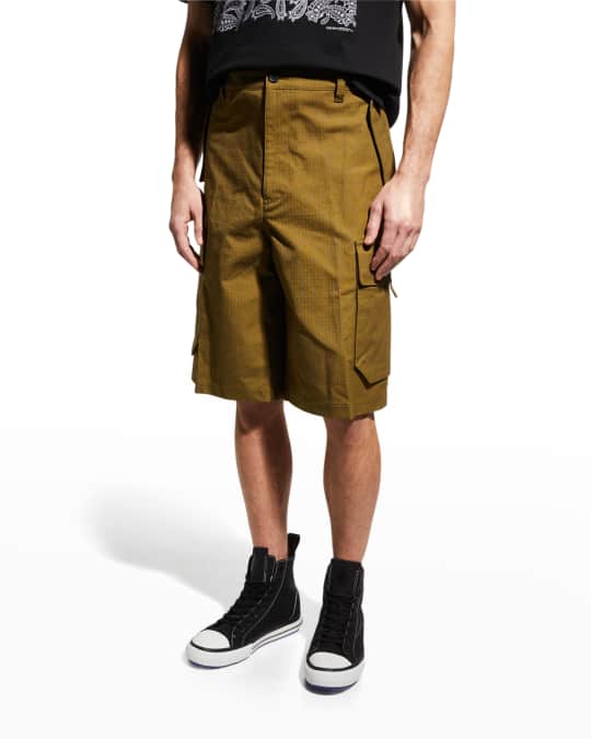 Kenzo Men s Ripstop Cargo Shorts Neiman Marcus