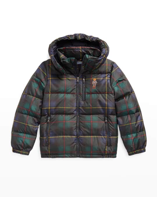 Polo bear quilted down jacket new arrivals