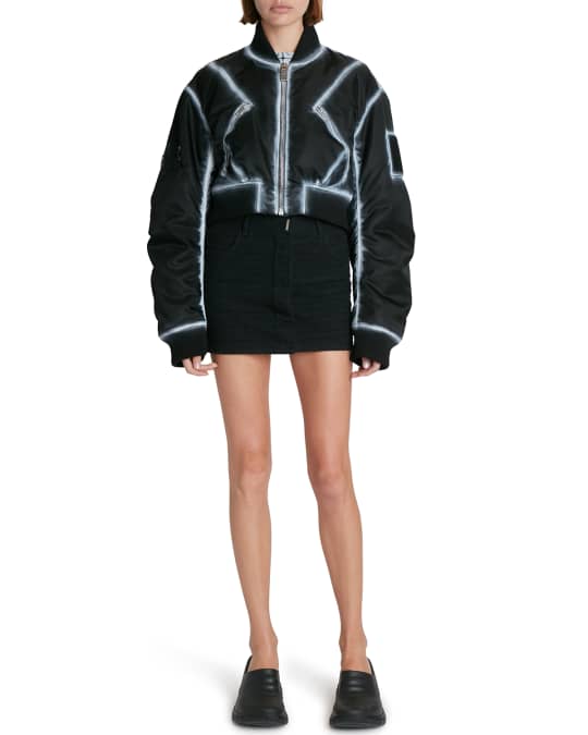 ブルゾン Givenchy Bomber Imbottito In Nylon Givenchy - Nylon bomber jacket Givenchy