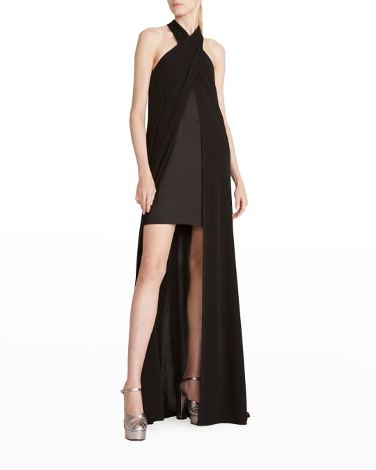 v neck jersey dresses Classic Ruched V-Neck Jersey Sleeveless Bridesmaid Dresses main image 1