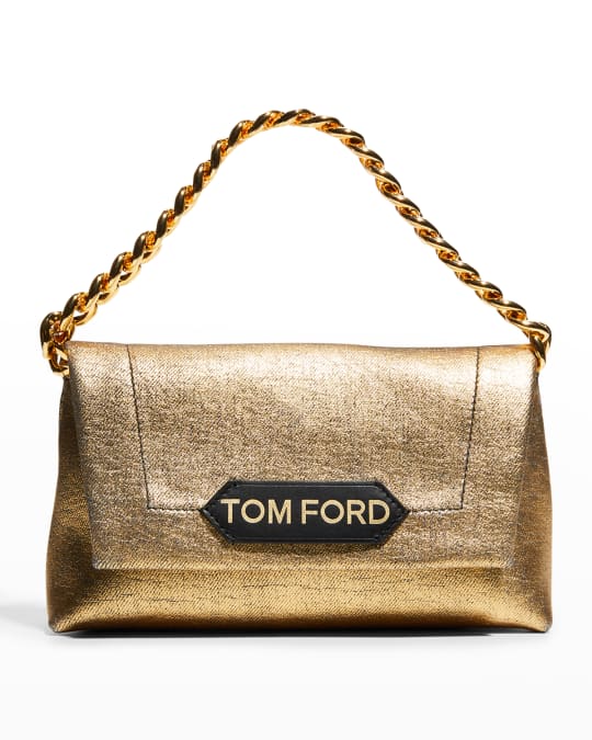 TOM FORD on X: The Iconic Medium Chain Shoulder Bag. This season's latest  debut in Gold. #TOMFORD  / X