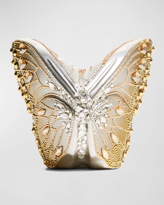 Judith Leiber Couture Queen Butterfly Crystal Minaudiere Bag - Main Image