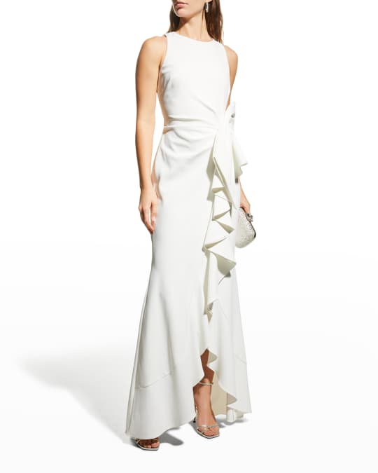 Badgley mischka halter odessa gown shop