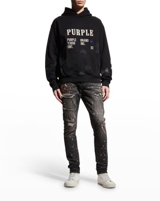 PURPLE Men's Artifact Silicon Hoodie Neiman Marcus