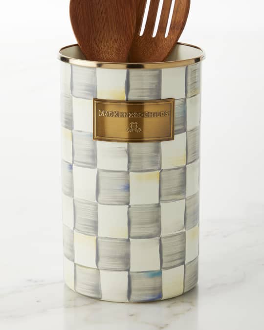 Sterling Check Utensil Holder