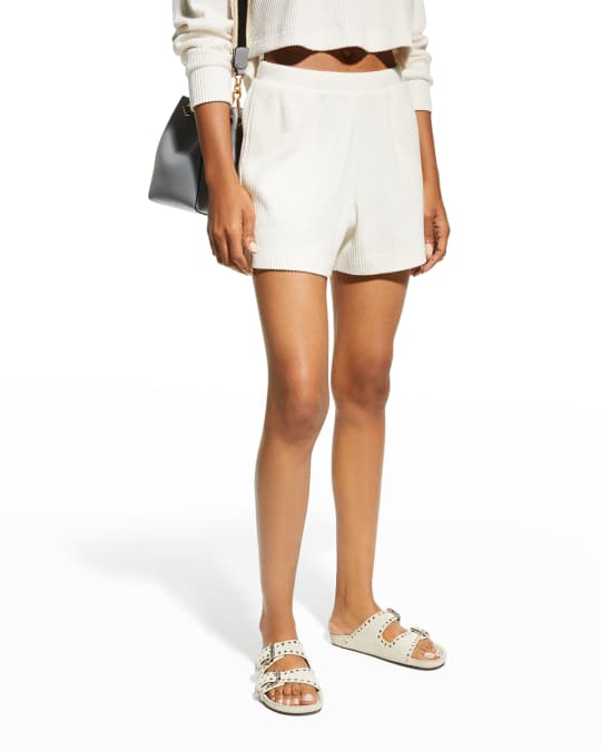 Alo Yoga Muse Ribbed Shorts | Neiman Marcus