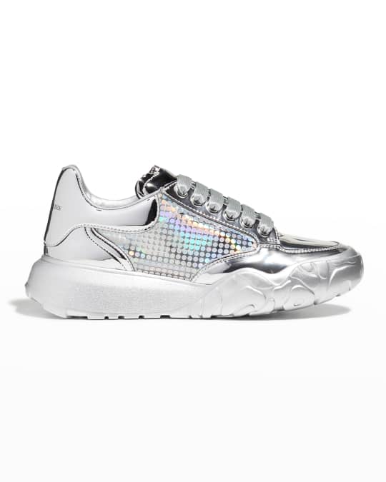 Court Mirror Iridescent Trainer Sneakers