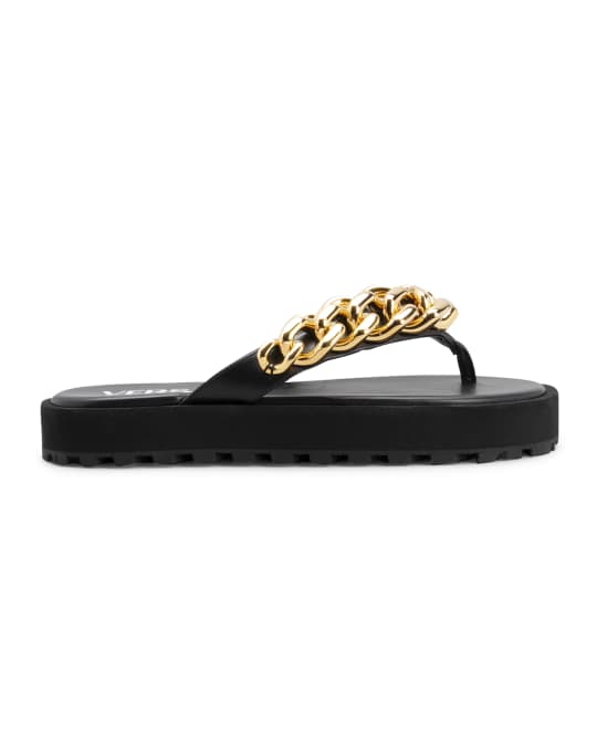 Versace chain sandals deals