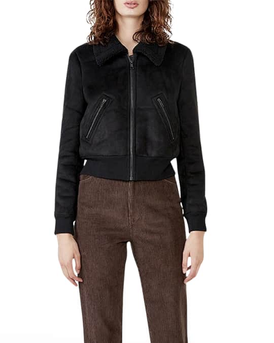 Bardot bomber jacket deals