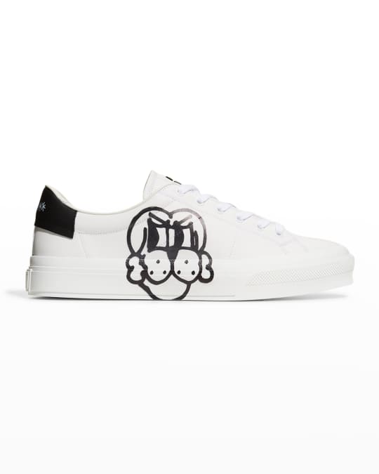 hektar kande Hold sammen med Givenchy x Chito Men's City Court Dog-Print Low-Top Sneakers | Neiman Marcus
