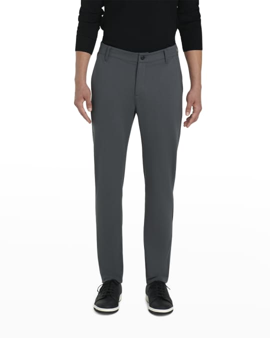 Bugatchi Men's Stretch Knit Pants Neiman Marcus
