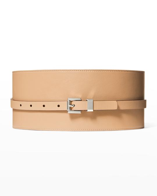 Michael Kors Collection Leather Corset Belt | Neiman Marcus display picture 2