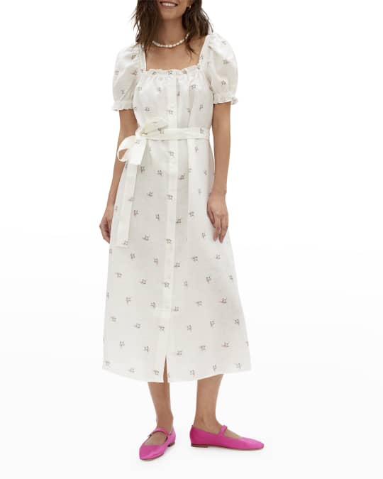 Neiman marcus deals linen dress