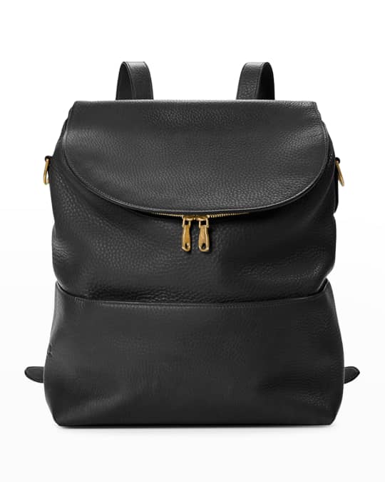 Shinola The Convertible Flap Leather Backpack | Neiman Marcus