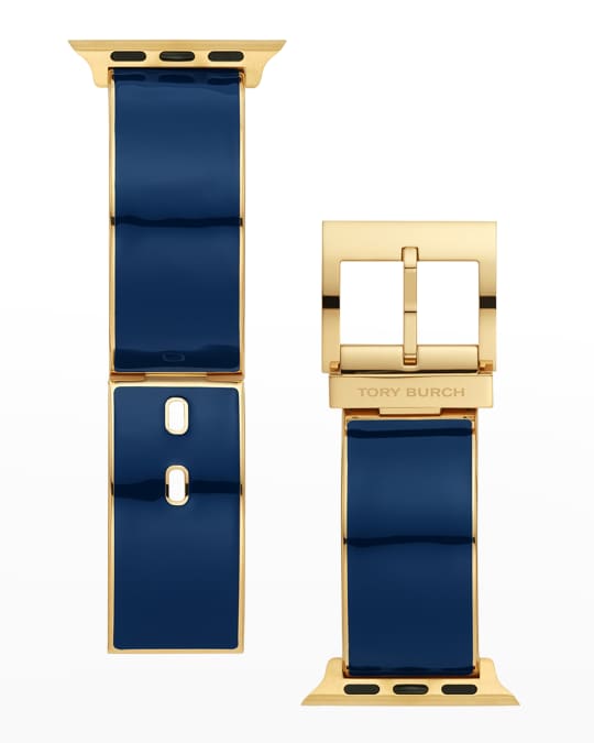 Tory Burch Buddy Bangle Apple Watch Band in Two-Tone, 38-40mm | Neiman  Marcus