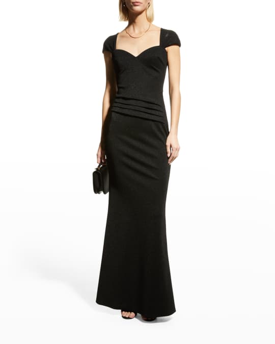 Sweetheart Cap Sleeve Sugar Gown