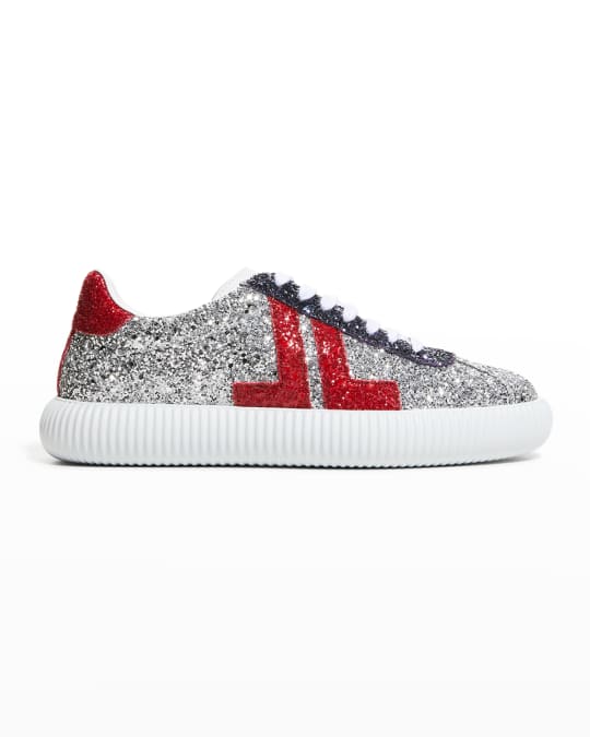 Mens glitter sneakers on sale