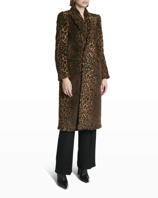 Neiman marcus outlet leopard coat