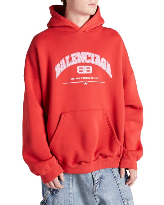 Men s Logo Wide Fit Pullover Hoodie