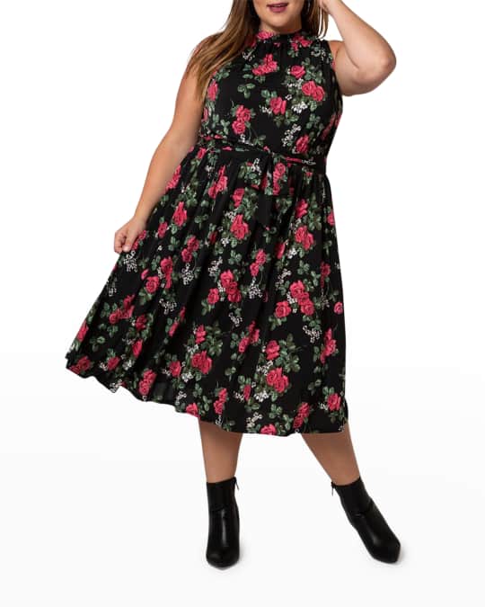 Neiman marcus plus clearance size cocktail dresses