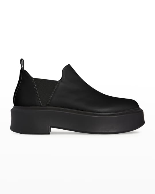 お歳暮ならオンライン THE ROW Robin Leather Chelsea Ankle Boots | Neiman Marcus 靴