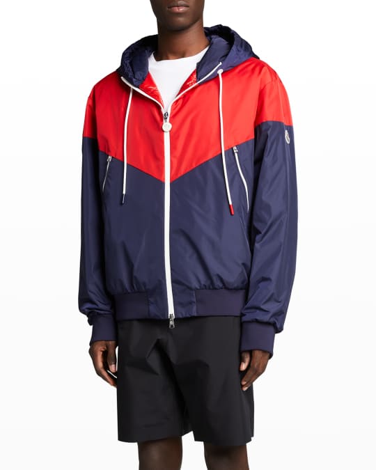 Moncler Men s Bukret Retro Nylon Jacket Neiman Marcus