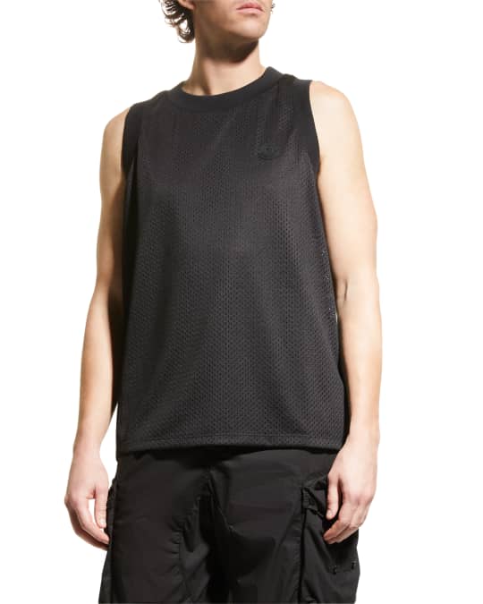 Moncler Men s Mesh Basketball Tank Top Neiman Marcus