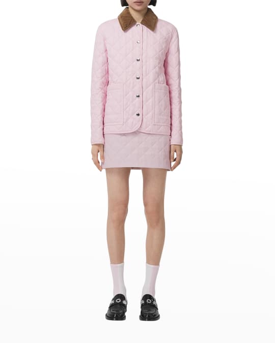 【関税込み】BURBERRY 'Casia' skirt Burberry Casia Quilted Mini Skirt | Neiman Marcus