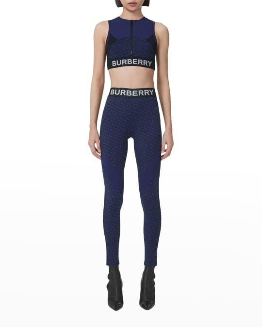 Balenciaga Logo Band Athletic Leggings