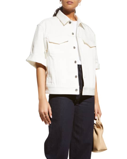 Short Sleeve Denim Jacket