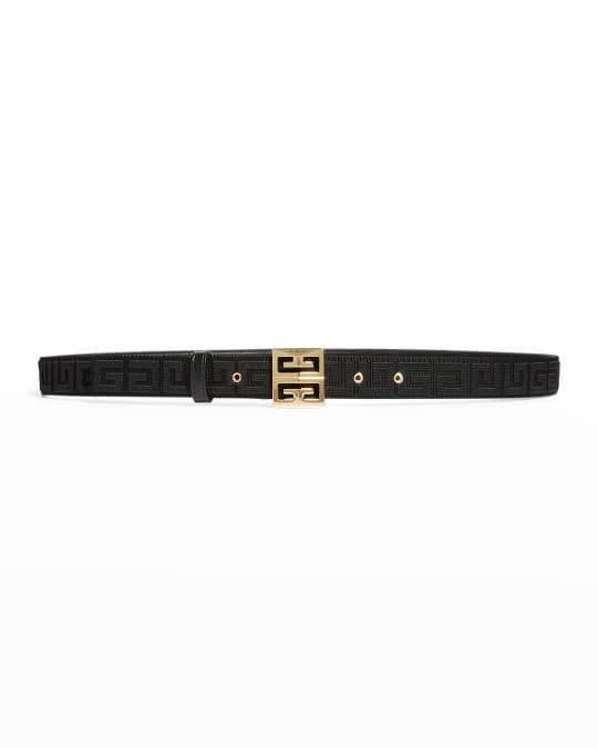 Givenchy 4G Monogram Buckle Belt | Neiman Marcus