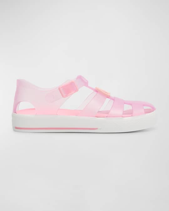 Kid's Logo Caged Jelly Sandals, Baby/Toddler/Kids