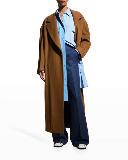 Amiri Long Cashmere Coat | Neiman Marcus